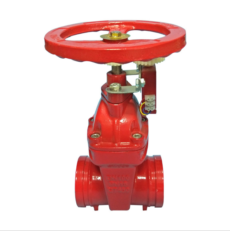 沟槽信号软密封闸阀