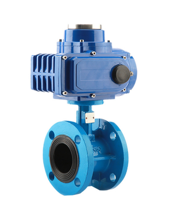 电动法兰蝶阀
